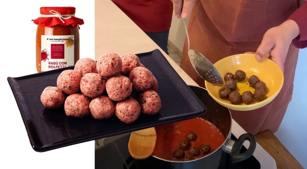 Ragù pugliese con Polpette